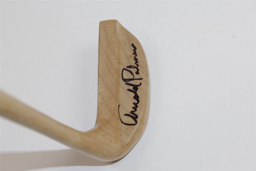 Arnold Palmer Signed Ltd Ed 'The Original' Wood Carved Putter with 61 PGA Victories JSA FULL #BB46069