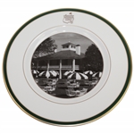 Augusta National Members 8 Inch Pickard Plate Depicts Clubhouse - In Original Box