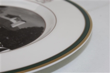 Augusta National Members 8 Inch Pickard Plate Depicts Clubhouse - In Original Box
