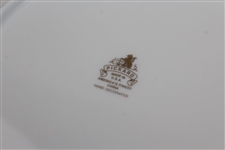 Augusta National Members 8 Inch Pickard Plate Depicts Clubhouse - In Original Box