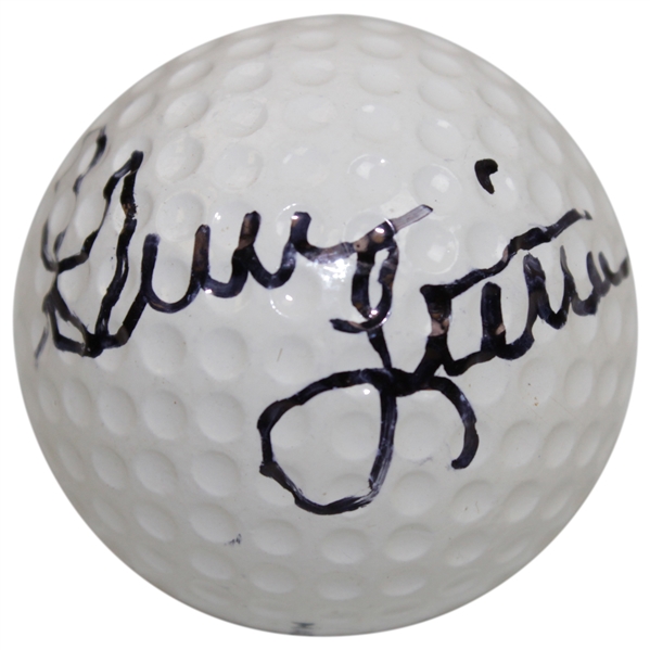 Gene Littler Signed 'Gene Littler' Logo Golf Ball JSA ALOA