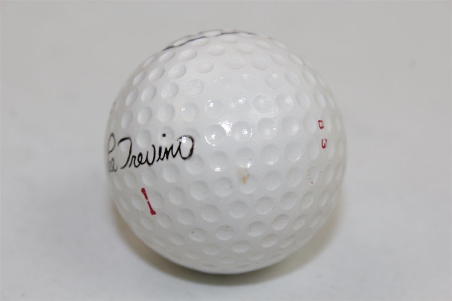 Lee Trevino Signed 'Gene Littler' Logo Golf Ball JSA ALOA