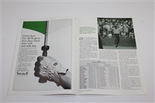 1983 Ryder Cup Team Signed Magazine Page of Van Zandt Pencil Sketches JSA ALOA