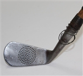 Cirlce Dot Face Hand Forged 3 Mashie - Loose Whipping