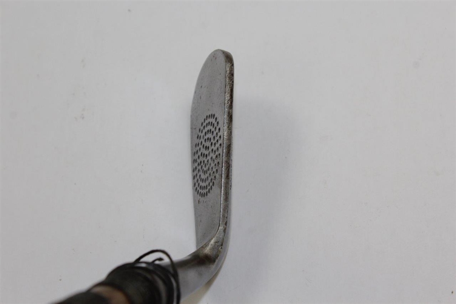 Cirlce Dot Face Hand Forged 3 Mashie - Loose Whipping