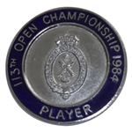 Payne Stewarts 1984 OPEN Championship at St. Andrews Contestant Badge