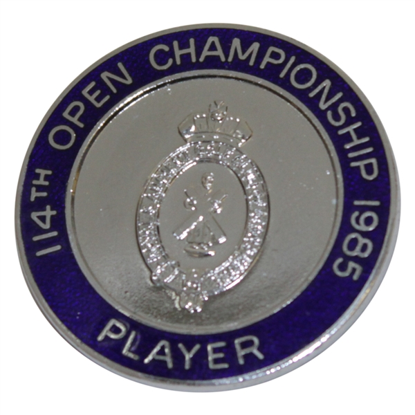 Runner-Up Payne Stewarts 1985 OPEN Championship at Royal St. Georges Contestant Badge