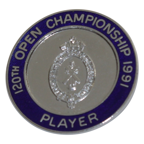 Payne Stewart's 1991 OPEN Championship at Royal Birkdale Contestant Badge