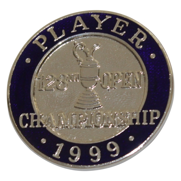 Payne Stewarts 1999 OPEN Championship at Carnoustie Contestant Badge