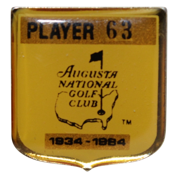 Payne Stewart's 1984 Masters Tournament Contestant Badge #63