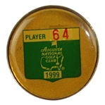 Payne Stewarts 1999 Masters Tournament Contestant Badge #64