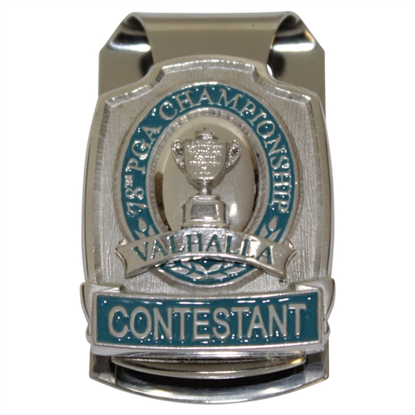 Payne Stewart's 1996 PGA Championship at Valhalla Contestant Badge/Clip