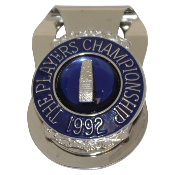Payne Stewarts 1992 The Players Championship Contestant Badge/Clip