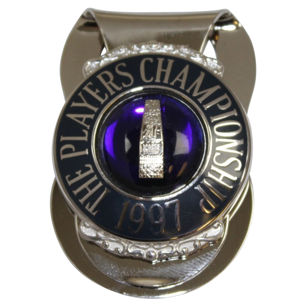 Payne Stewarts 1997 The Players Championship Contestant Badge/Clip