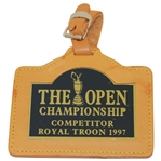 Payne Stewarts 1997 OPEN Championship at Royal Troon Contestant Bag Tag