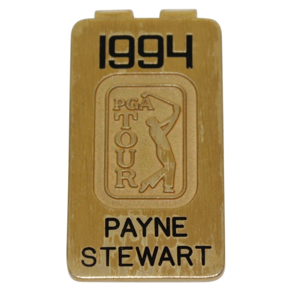 Payne Stewart's Official 1994 PGA Tour Money Clip