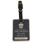 Payne Stewarts 1981 The Crowns Championship at Nagoya GC Contestant Bag Tag