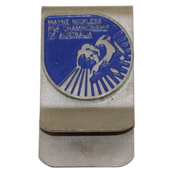 Payne Stewarts Mayne Nickless PGA Championship of Australia Contestant Badge/Clip