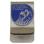 Payne Stewarts Mayne Nickless PGA Championship of Australia Contestant Badge/Clip
