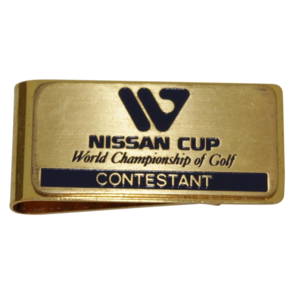 Payne Stewarts Nissan Cup World Championship of Golf Contestant Badge/Clip