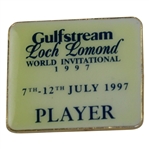 Payne Stewarts 1997 Gulfstream Loch Lomond World Invitational Contestant Badge