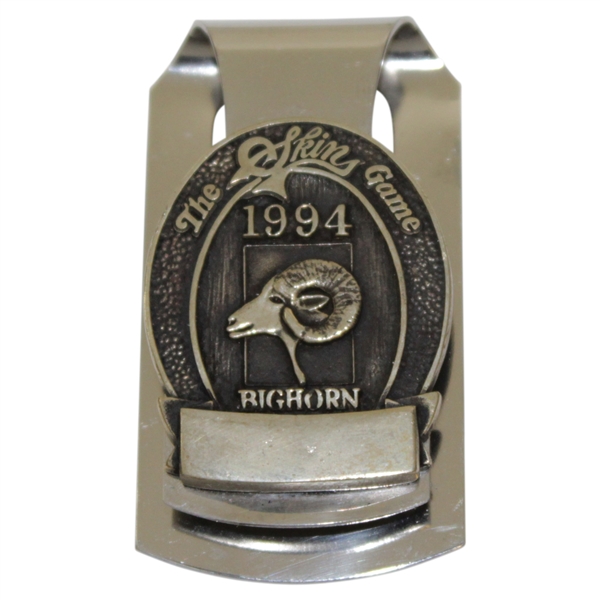 Payne Stewarts 1994 The Skins Game Bighorn Contestant Badge/Clip