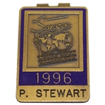 Payne Stewarts 1996 Sarazen World Open Championships Contestant Badge/Clip