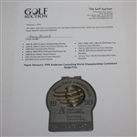 Payne Stewart's 1999 Anderson Consulting World Championships Contestant Badge/Clip