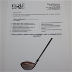 Payne Stewart's 1998 US Open Tournament Used TaylorMade Driver - Runner-Up