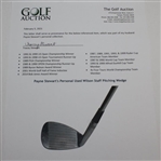 Payne Stewart's Personal Used Wilson Staff Pitching Wedge