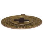 1918 Pittsburgh Field Club Patriotic Tournament 10k Gold Medal Presented to Hall of Famer Jack Hutchison