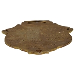 1919 First Illinois Professional Golf State Championship 10k Gold Medal Won by Jock Hutchison