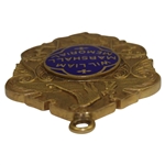1926 Illinois PGA Winner's 10k Gold William Marshall Memorial Medal Won by Jock Hutchinson