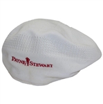 Payne Stewart Signed Personal Tournament Worn White Top-Flite Cap JSA ALOA