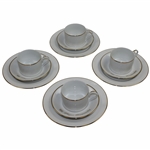 Payne Stewarts Tiffany & Co. The Players Championship Porcelain Complete 12pc Serving Plate/Cups Set