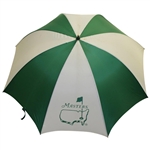 Payne Stewart's Personal Used Masters Tournament Green & White Umbrella