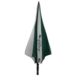 Payne Stewart's Personal Used Masters Tournament Green & White Umbrella