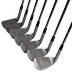 Payne Stewart's Personal Used Wilson NFL Autograph Set of Irons - 3-9 Iron