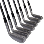 Payne Stewart's Personal Used Wilson NFL Autograph Set of Irons - 3-9 Iron
