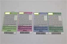 2020 Masters Tournament Thursday, Friday, Saturday, & Sunday Mint Ticket Set - Historic No Patrons
