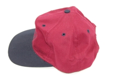 Payne Stewart Personal PS Crossed Clubs Logo Hat - Raspberry & Navy