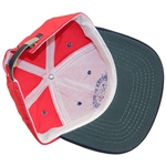 Payne Stewart Personal PS Crossed Clubs Logo Hat - Red with Navy
