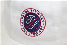 Payne Stewart Personal PS Crossed Clubs Logo Hat - White with Navy/Red