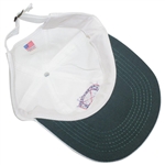 Payne Stewart Personal PS Crossed Clubs Logo Hat - White with Navy/Red