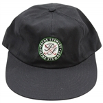 Payne Stewart Personal PS Crossed Clubs Logo Hat - Black with Green/White
