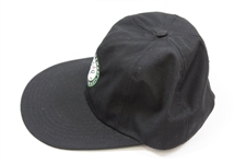 Payne Stewart Personal PS Crossed Clubs Logo Hat - Black with Green/White