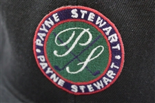 Payne Stewart Personal PS Crossed Clubs Logo Fitted Hat - Black with Red/Green