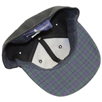 Payne Stewart Personal PS Crossed Clubs Logo Fitted Hat - Black with Red/Green