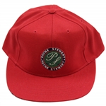 Payne Stewart Personal PS Crossed Clubs Logo Fitted Hat - Red with Navy/Green
