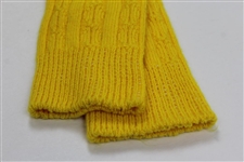 Payne Stewart's Personal Tournament Worn Socks - Yellow
